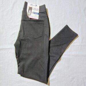 Seven7‎ Pull‑On Ponte Pants Women's Small Black